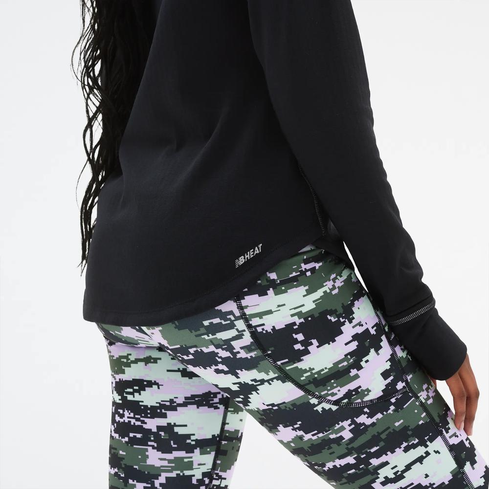 Női felső New Balance WT23252BK – fekete