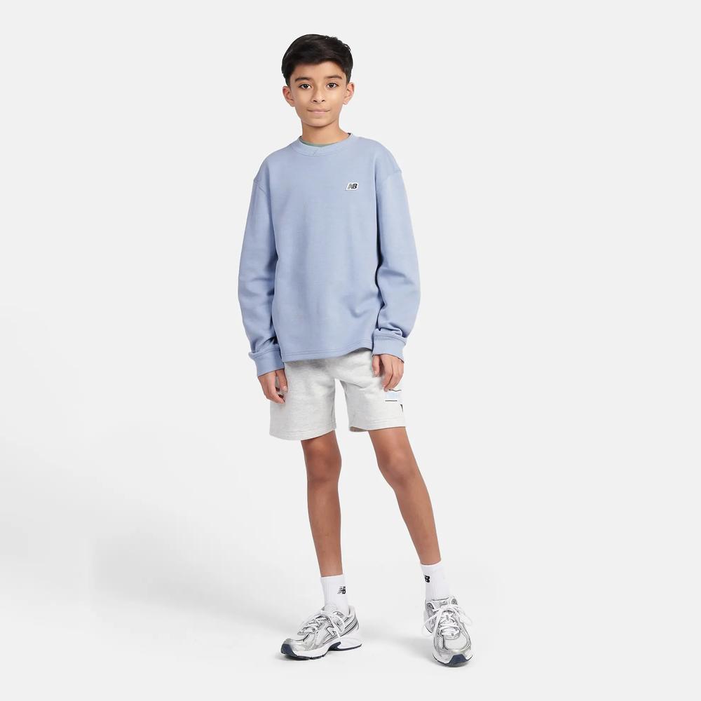 Gyerek felső New Balance LAKB0193DUS - kék