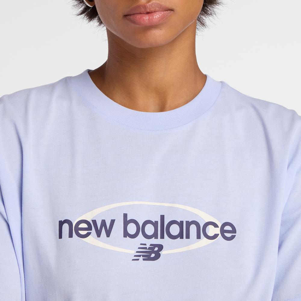 Női póló New Balance WT61Z7OQDYK - lila