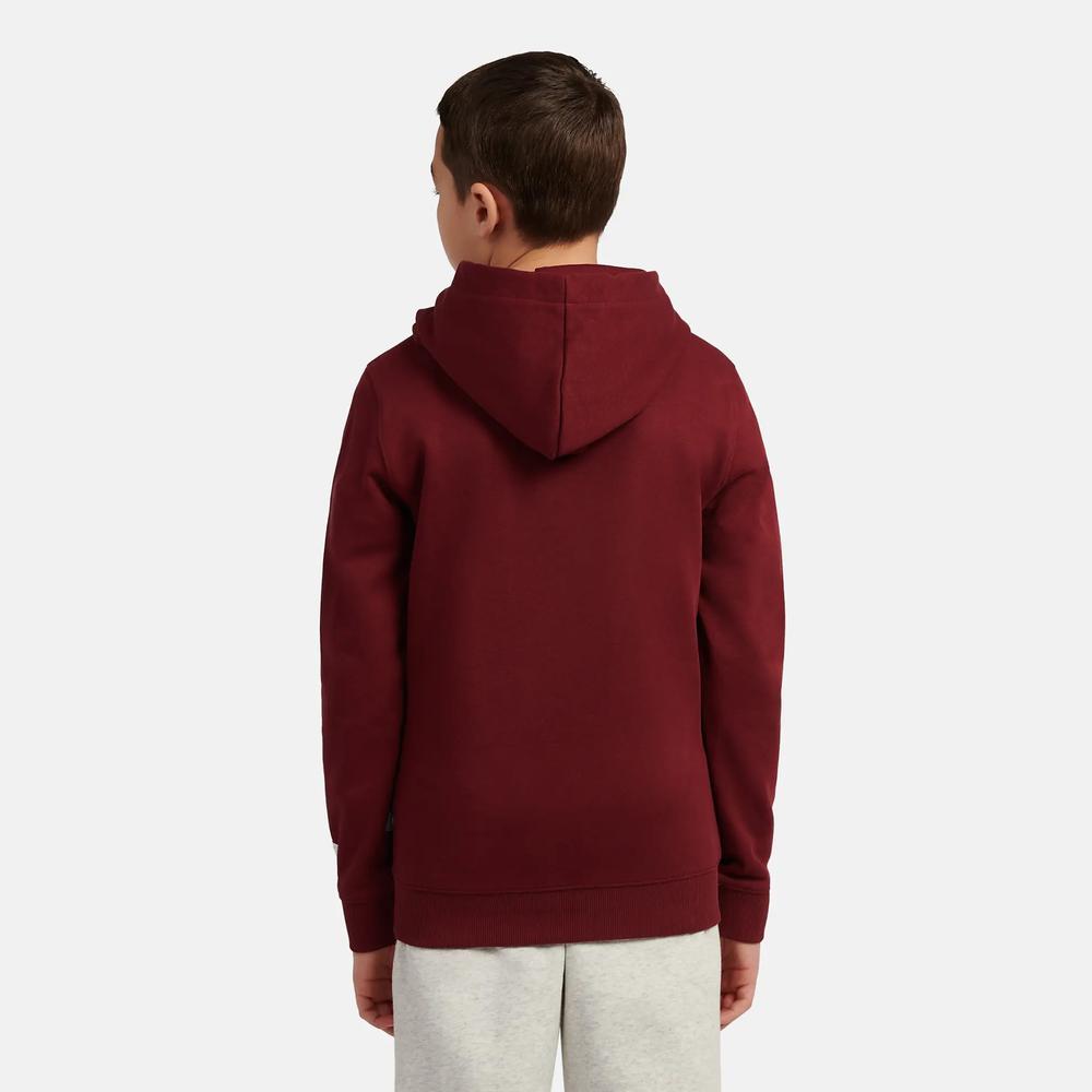 Gyerek felső New Balance LAKB0347MHB - gesztenyebarna