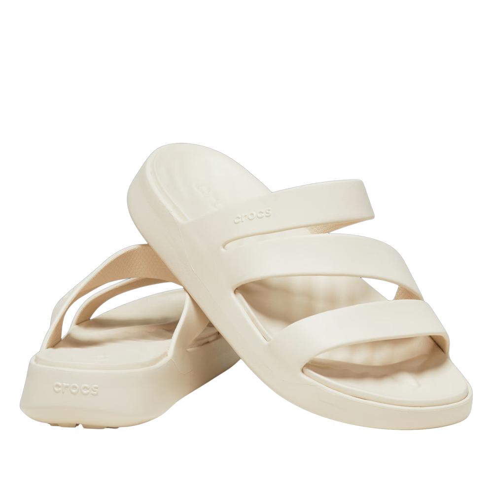 Flip Flop női Crocs Getaway Strappy 209587-160 - fehér