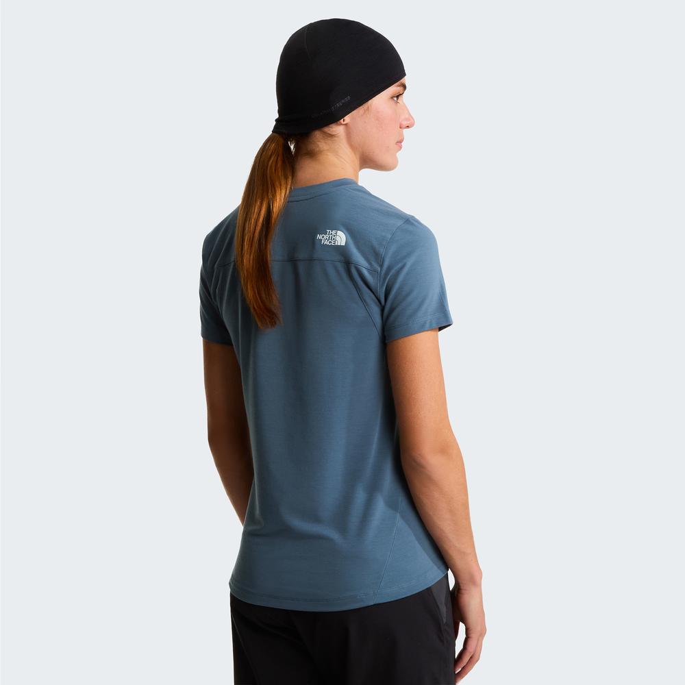 Női póló The North Face Lightning Alpine 0A8BT50U31 - kék