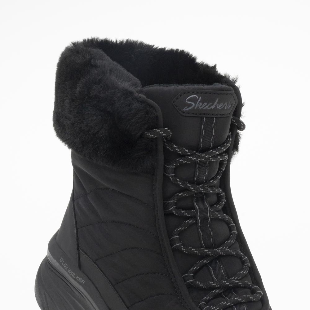 Cipő Skechers D'Lux Walker Winter Solstice 167388BBK - fekete