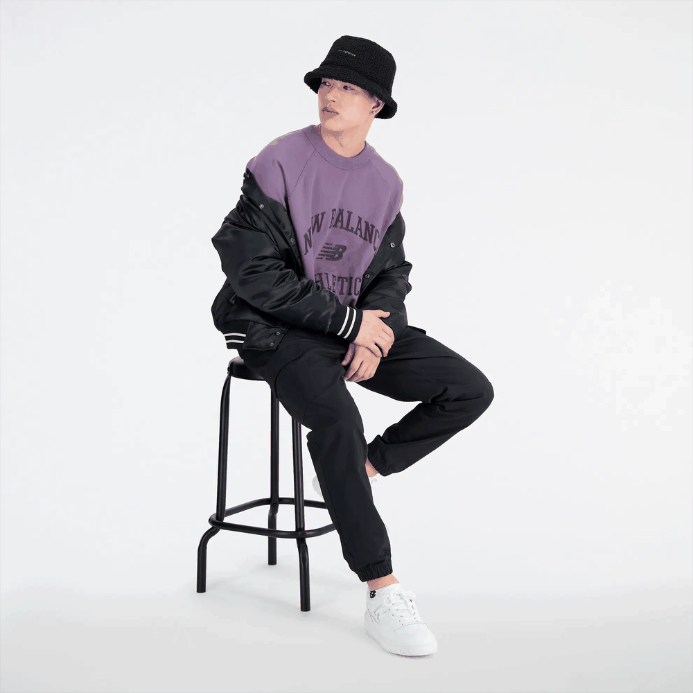 Férfi felső New Balance MT33550SHW - lila