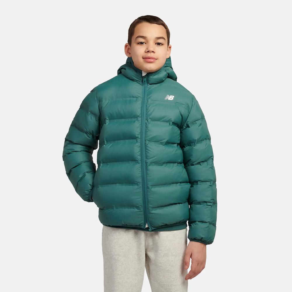 Gyerek dzseki New Balance LAKB0036NUS - zöld