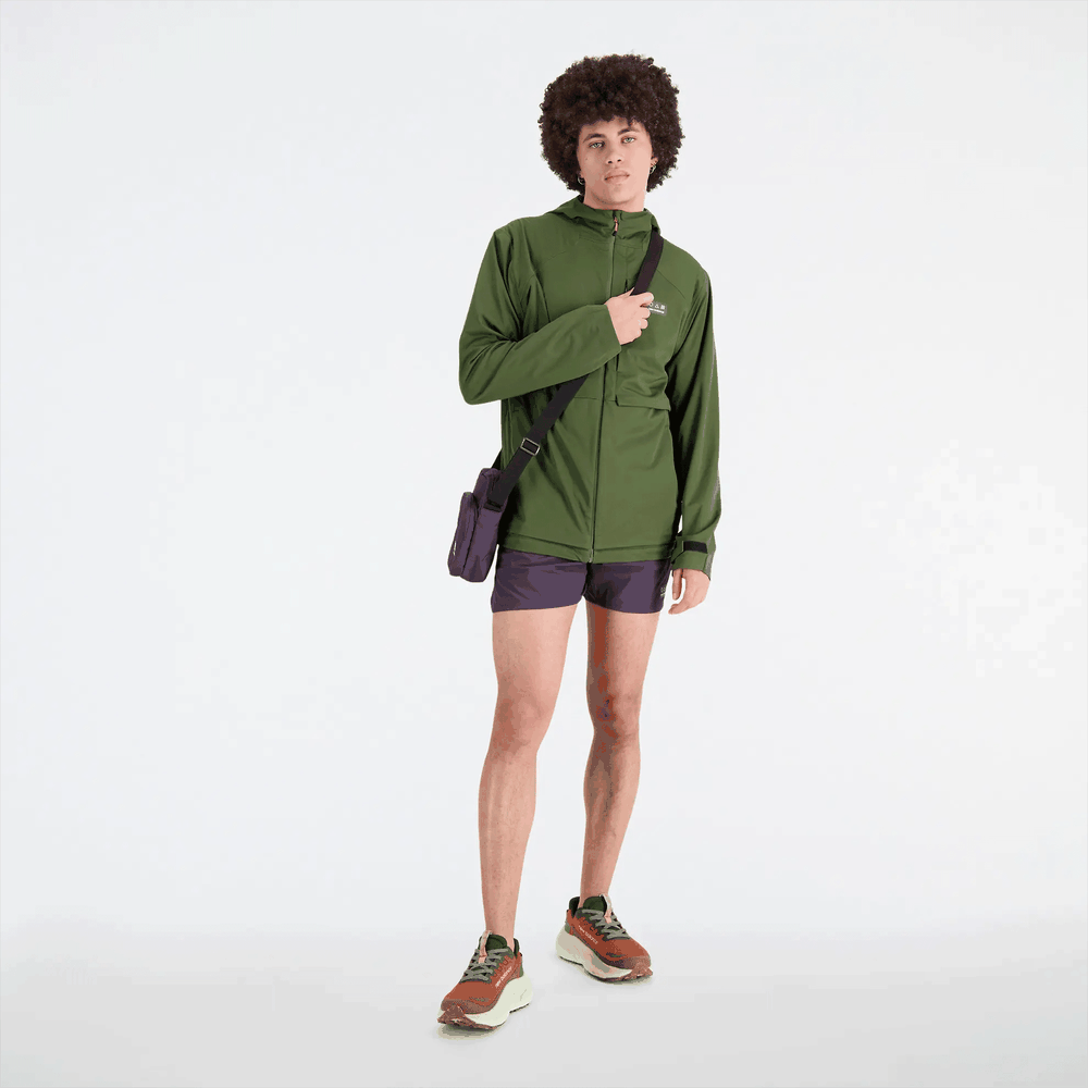Férfi téli kabát New Balance MJ33276KOU - zöld