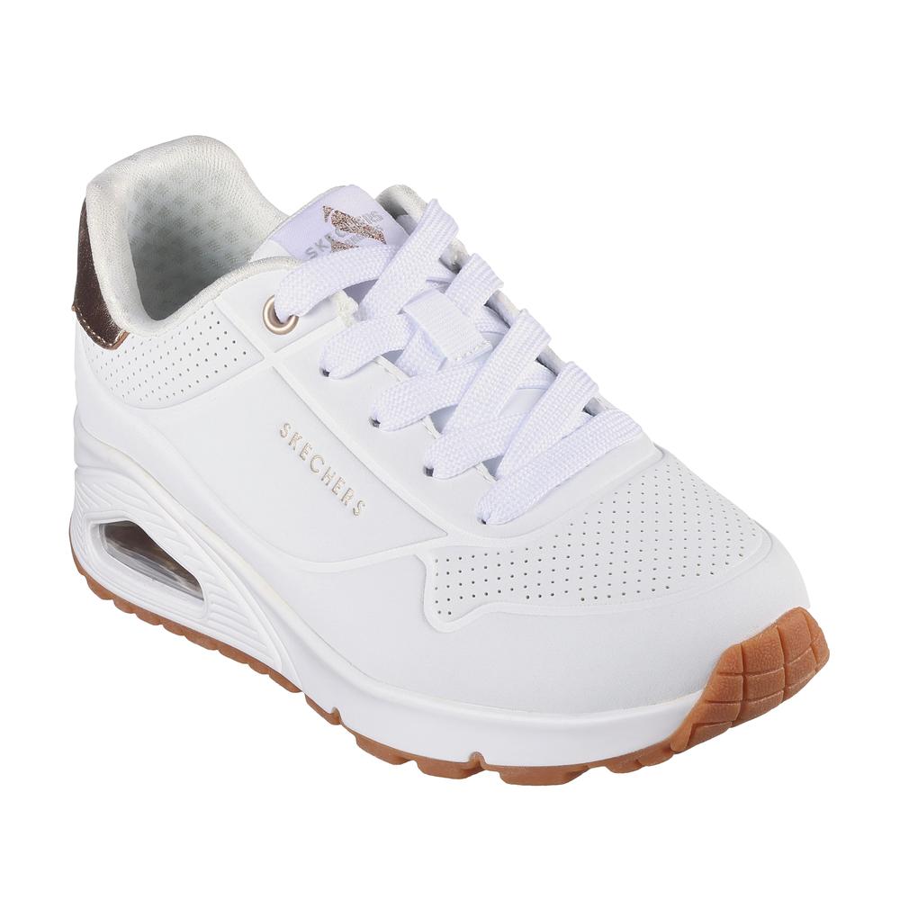 Gyerek cipő Skechers Uno Gen 1 Shimmer Away 310545LWHT - fehér