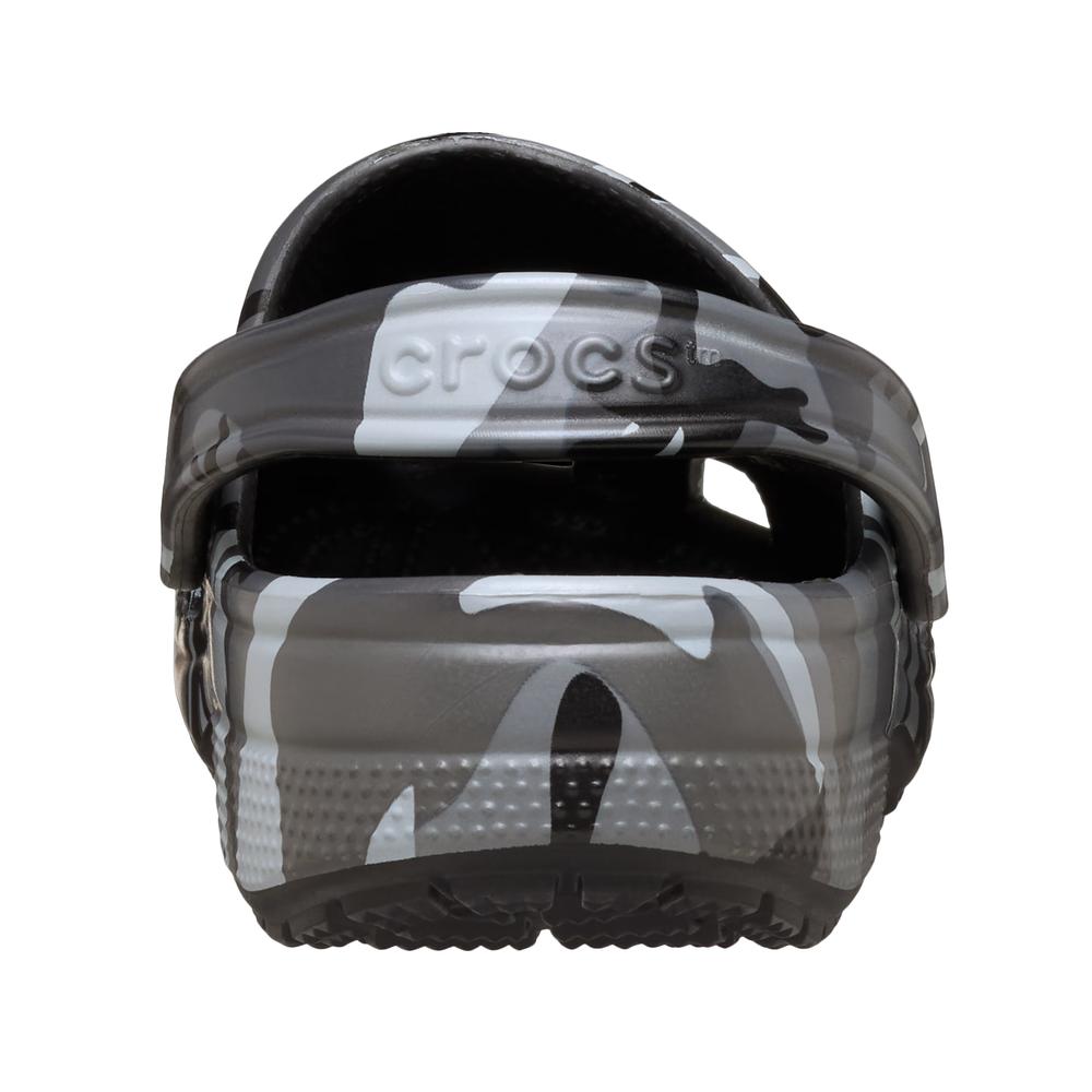 Férfi flip flop Crocs Classic Camouflage Clog 211936-0DD - szürke