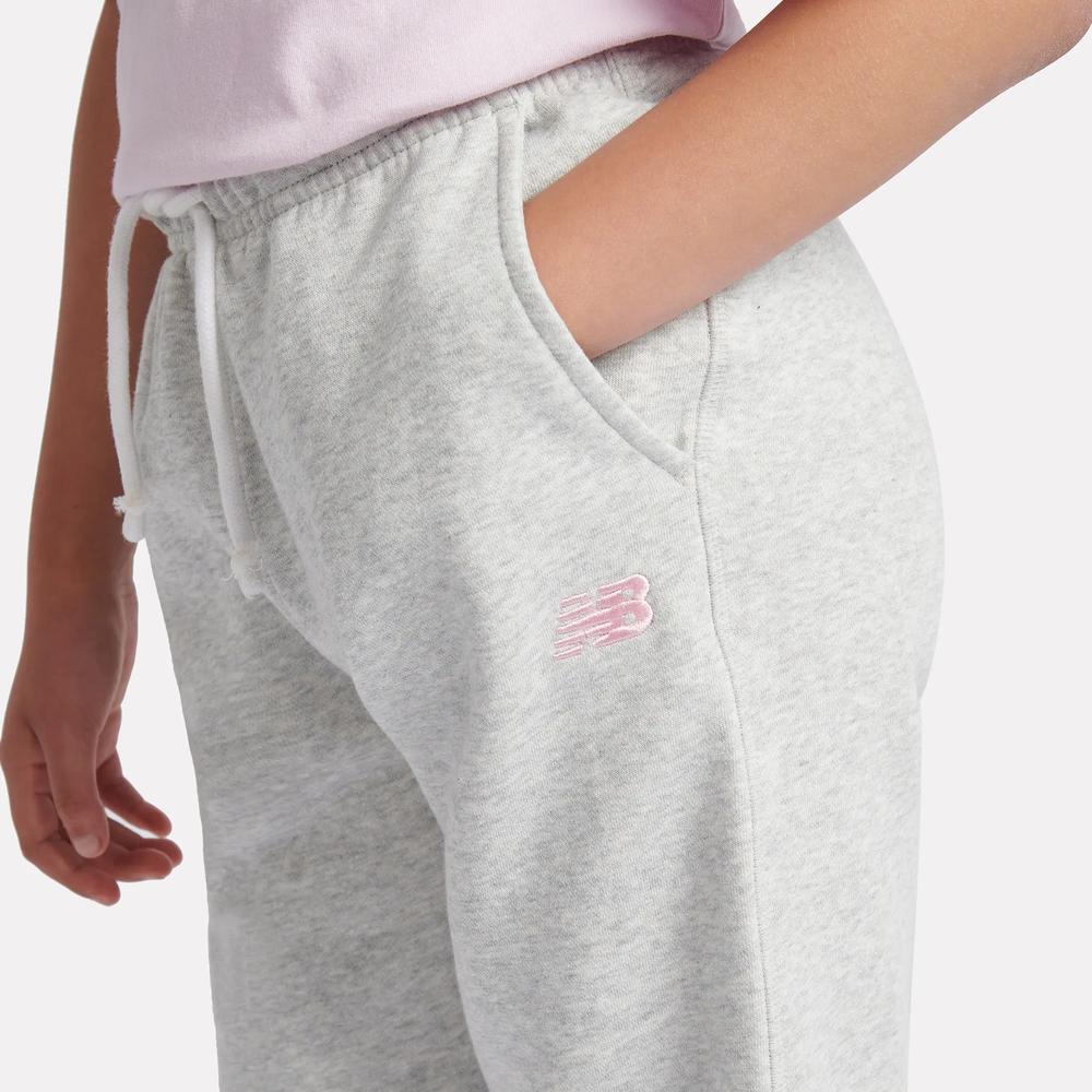 Gyerek nadrág New Balance LAKG0058AHH - szürke