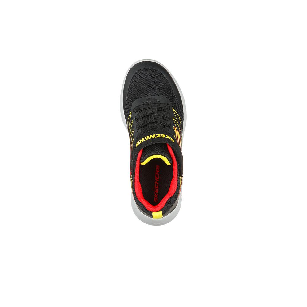 Cipő Skechers Microspec Texlor 403770LBKRD - fekete