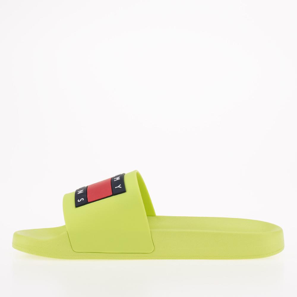 Flip Flop Tommy Jeans Flag Pool EN0EN02115-MSA - zöld