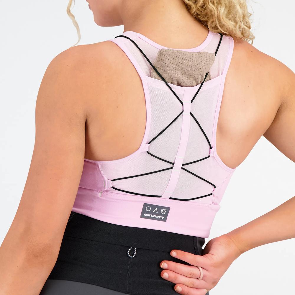 Női top New Balance WB23259LLC – fekete