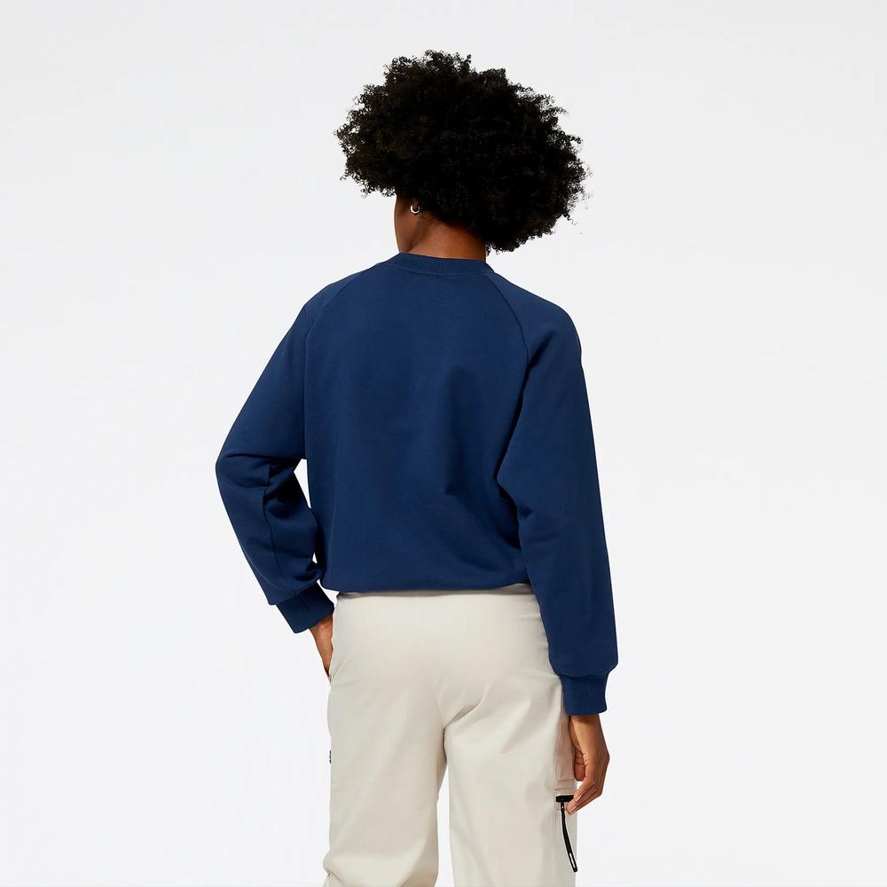 Női felső New Balance WT31557NNY - sötétkék