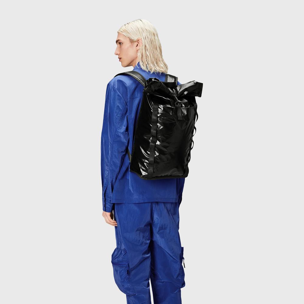 Hátitáska Rains Sibu Rolltop 14770-01 - fekete