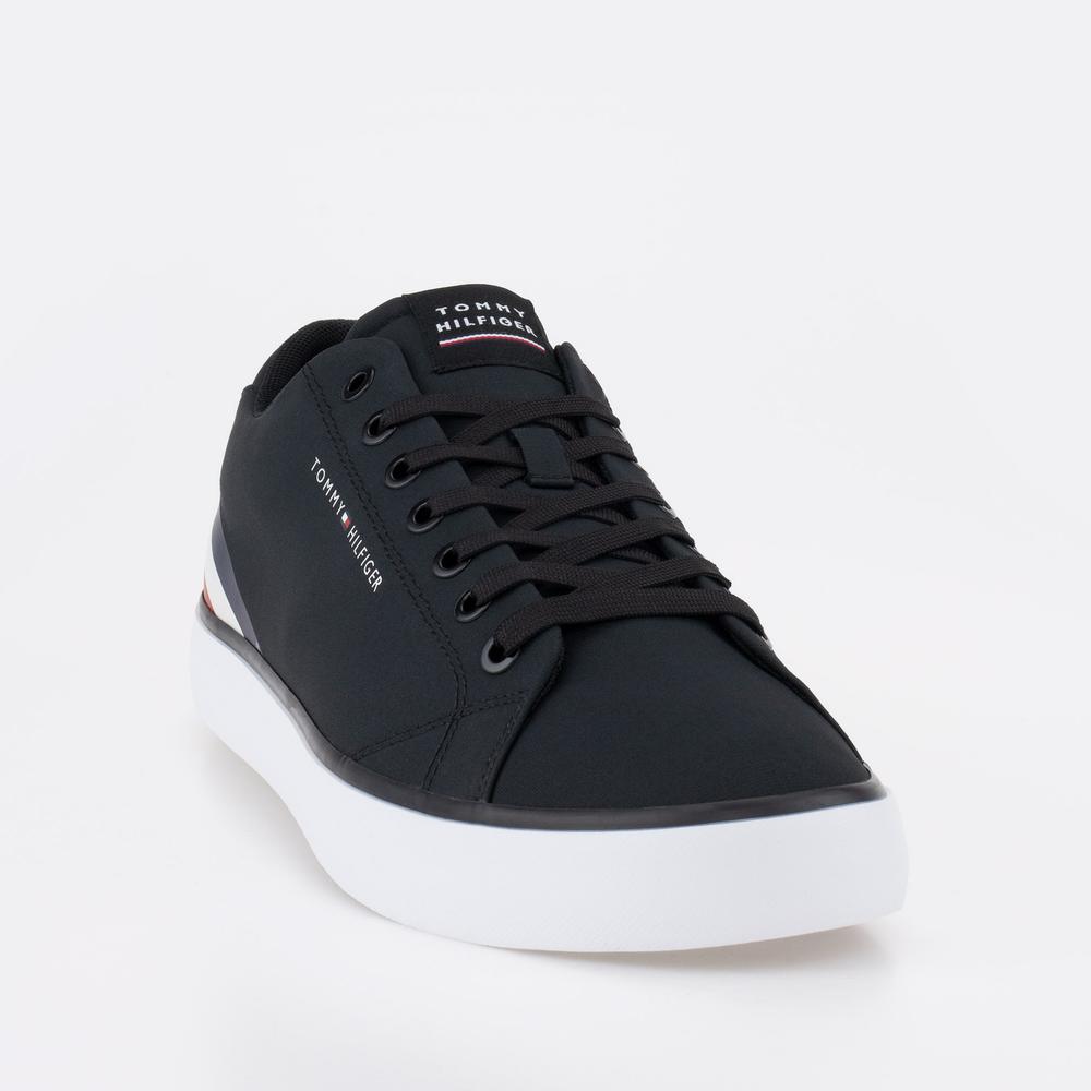 Cipő Tommy Hilfiger HI Vulc Core Low Stripes FM0FM04735-BDS - fekete