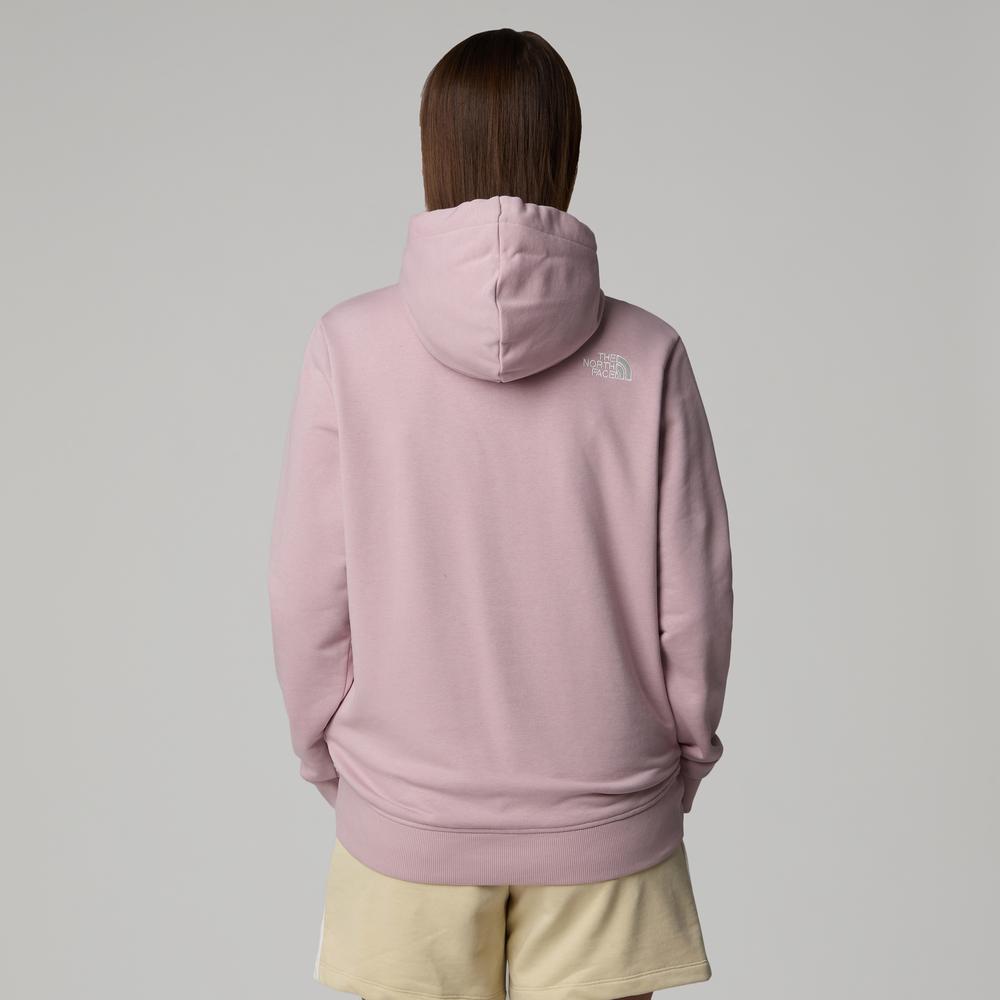 Női pulóver The North Face Drew Peak Light 0A8C1DARF1 - rózsaszín