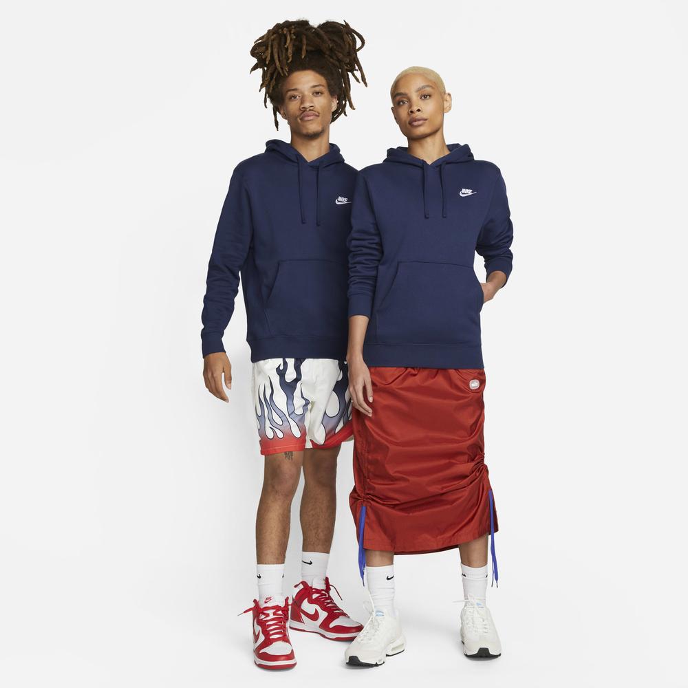 Pulóver Nike NSW Club Fleece BV2654-410 - sötétkék