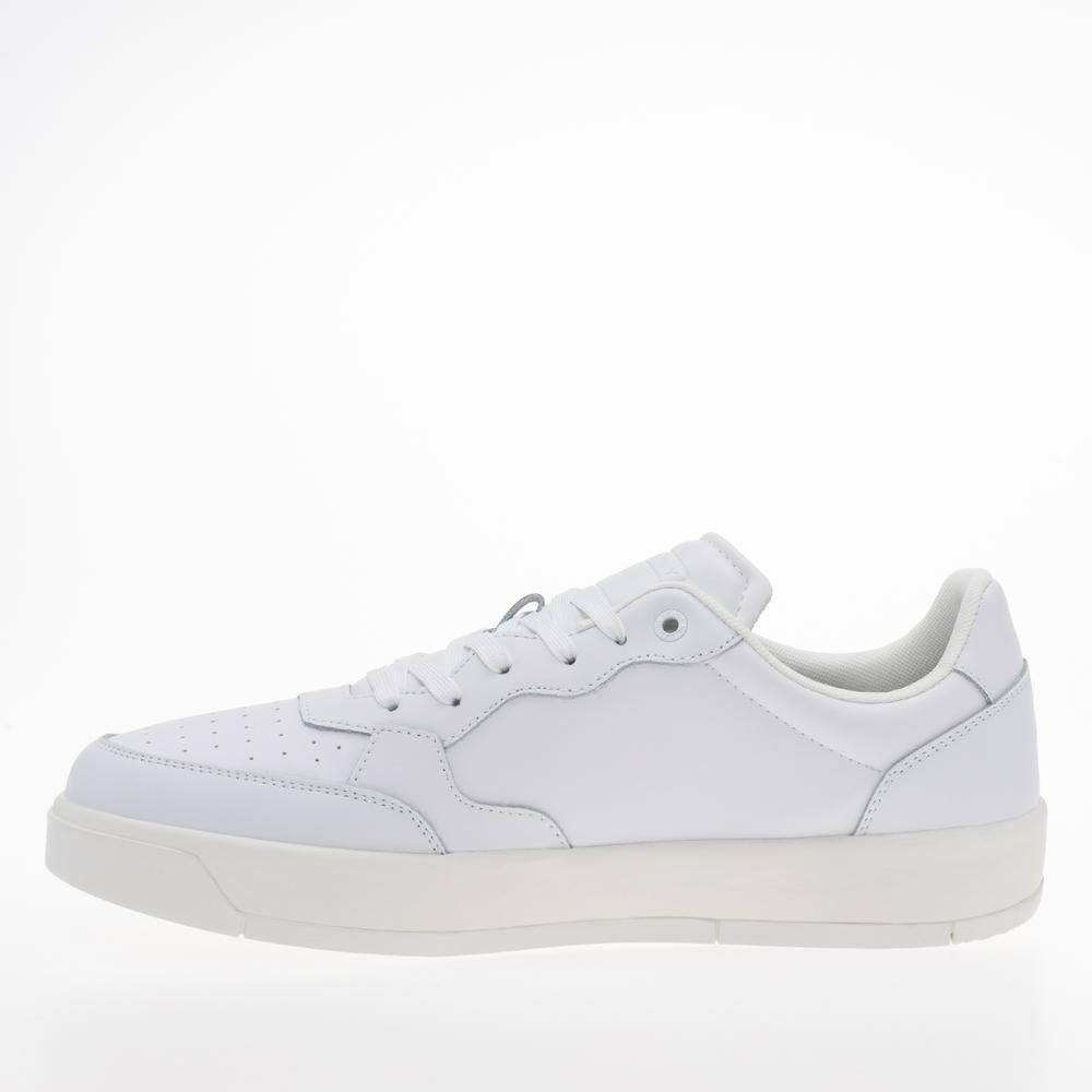 Cipő Tommy Jeans Essential Retro Leather Half Cleat EM0EM00899-YBR - fehér
