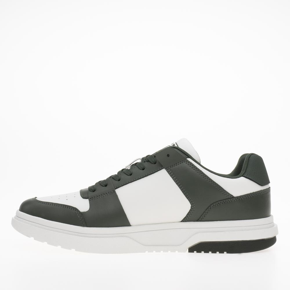 Cipő Tommy Jeans TJM Leather Cupsole 2.0 EM0EM01283-0K4 - fehér