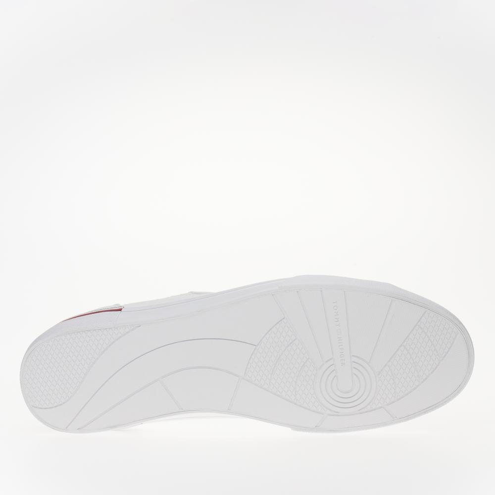 Cipő Tommy Hilfiger Corporate Vulc Canvas FM0FM04954-YBS - fehér