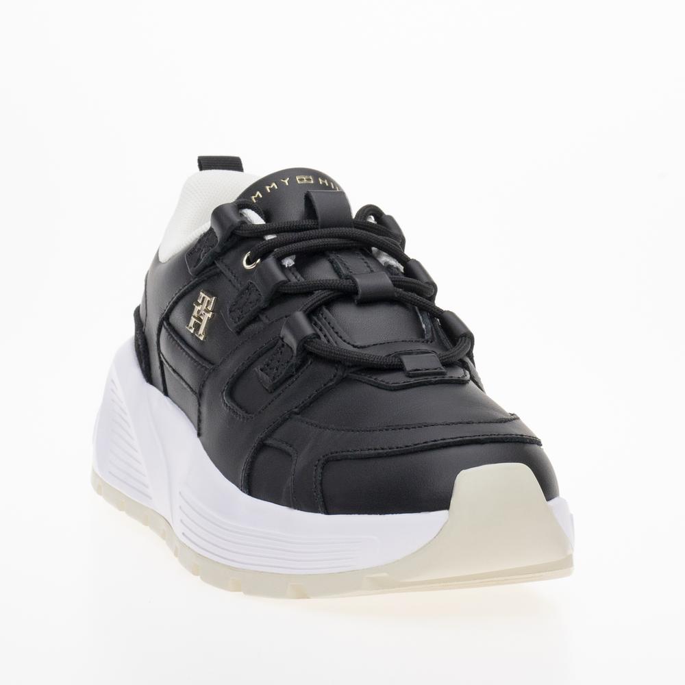 Cipő Tommy Hilfiger Premium Runner FW0FW07340-BDS - fekete