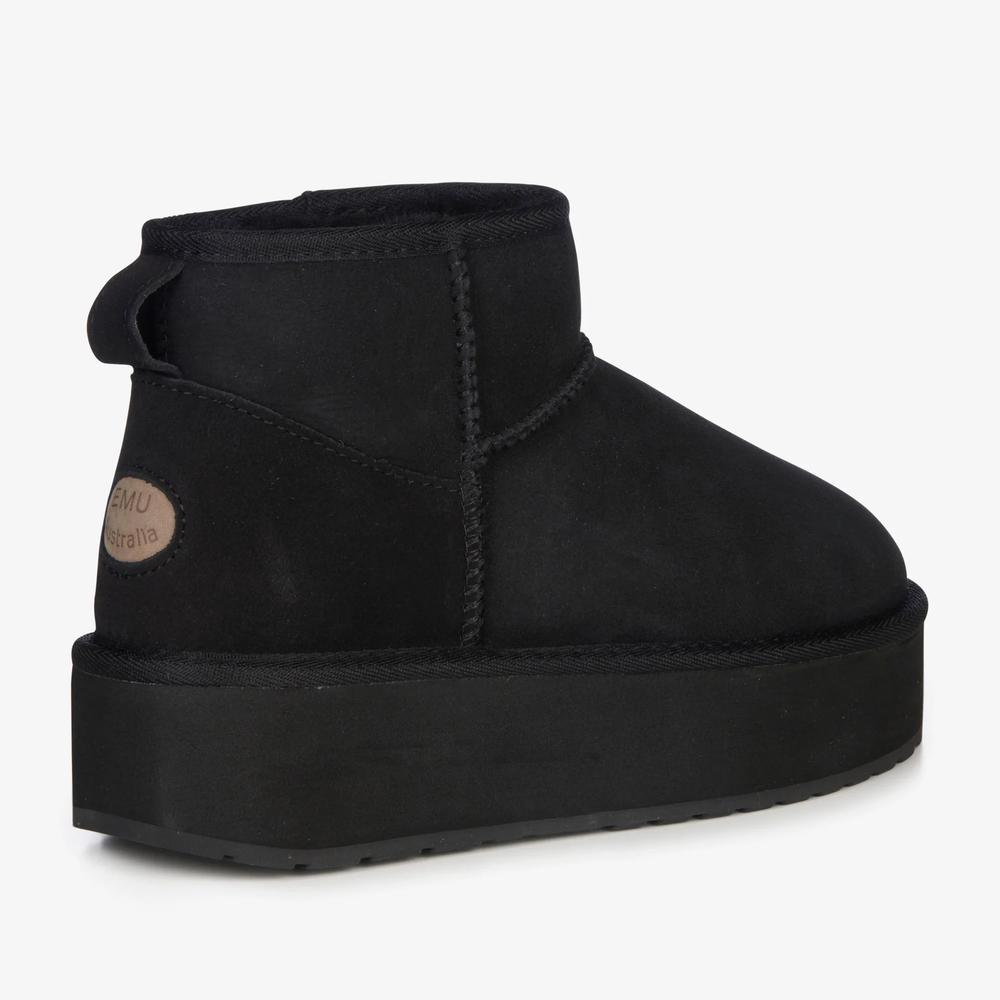 Cipő Emu Australia Stinger Micro Flatform W13082BLAK - fekete