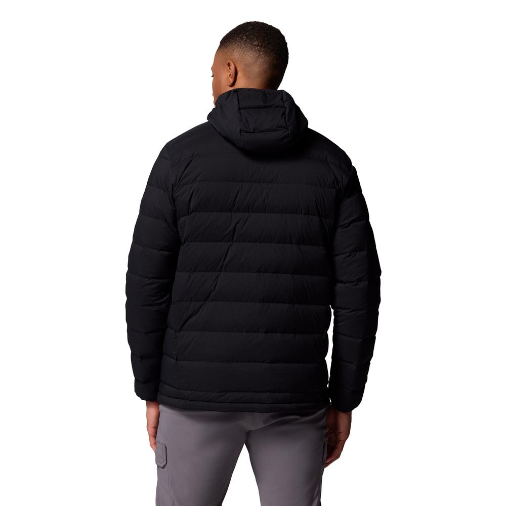 Férfi dzseki Columbia Peak Down Hooded 2133972010 - fekete