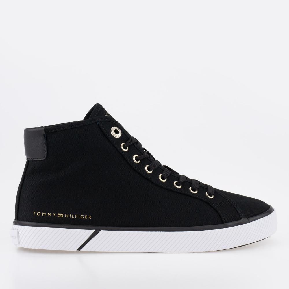 Cipő Tommy Hilfiger Essential Highcut FW0FW07247-BDS - fekete