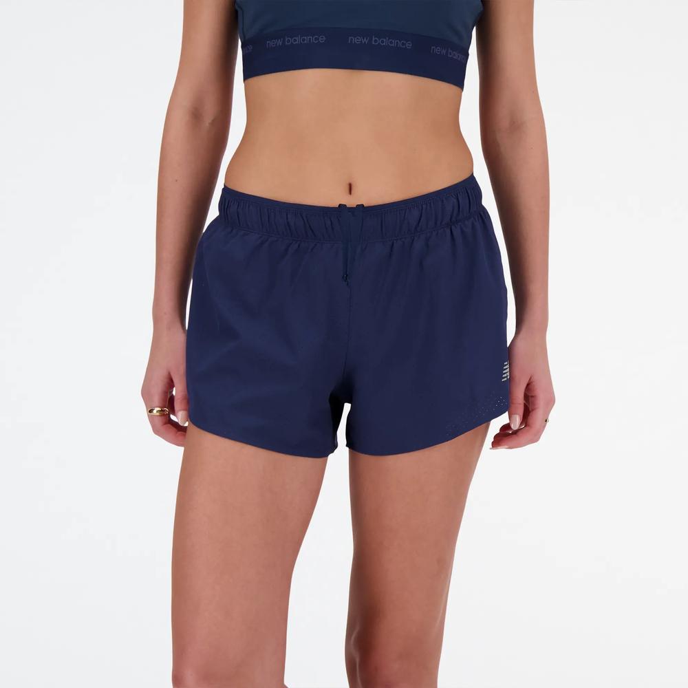 Női futónadrág New Balance WS41286NNY - sötétkék
