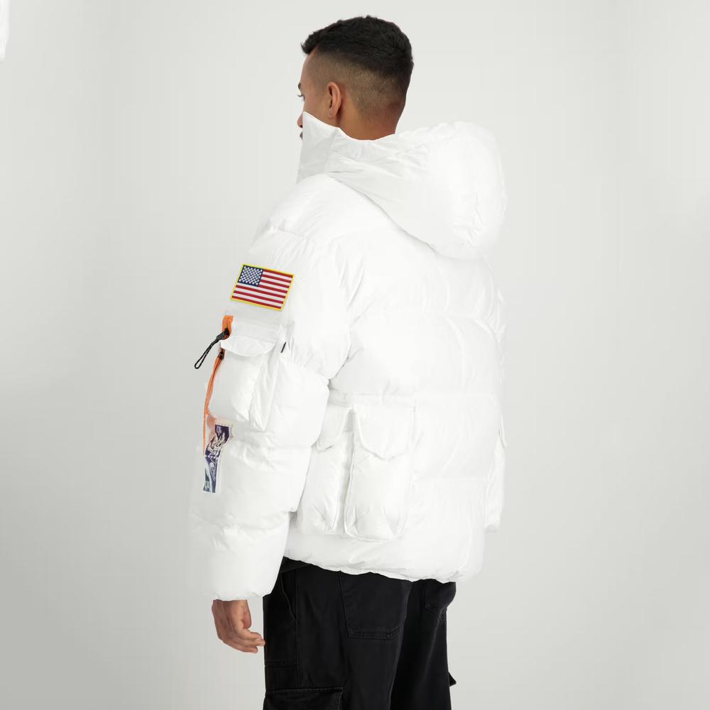 Dzseki Alpha Industries Nasa Puffer Artemi 14813609 - fehér