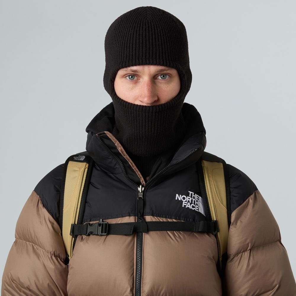 Kötött sapka The North Face Logo Box Knit 0A8DKMJK31 - fekete