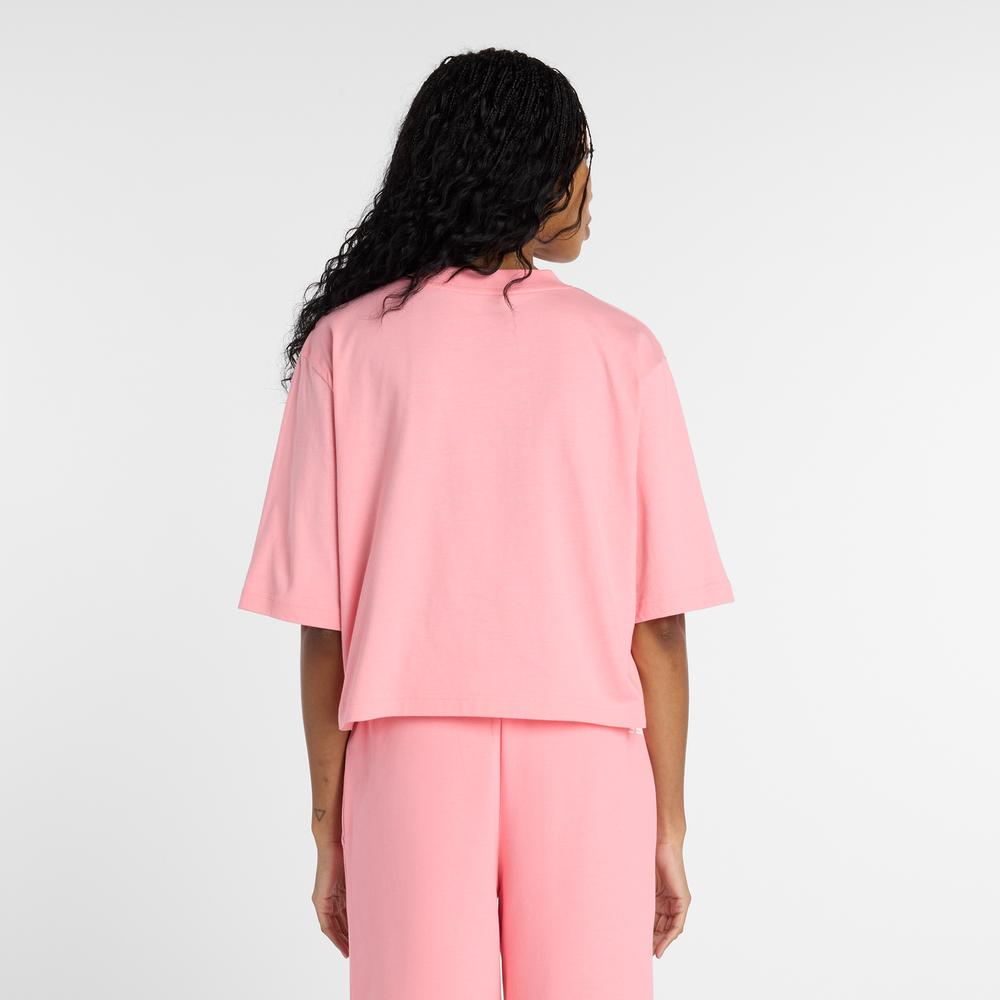 Női póló New Balance WT61V5OPAA6 - rózsaszín