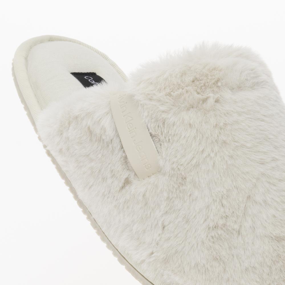 Cipő Calvin Klein Hotel Slipper Fur After Glow YW0YW01593-ACF - fehér