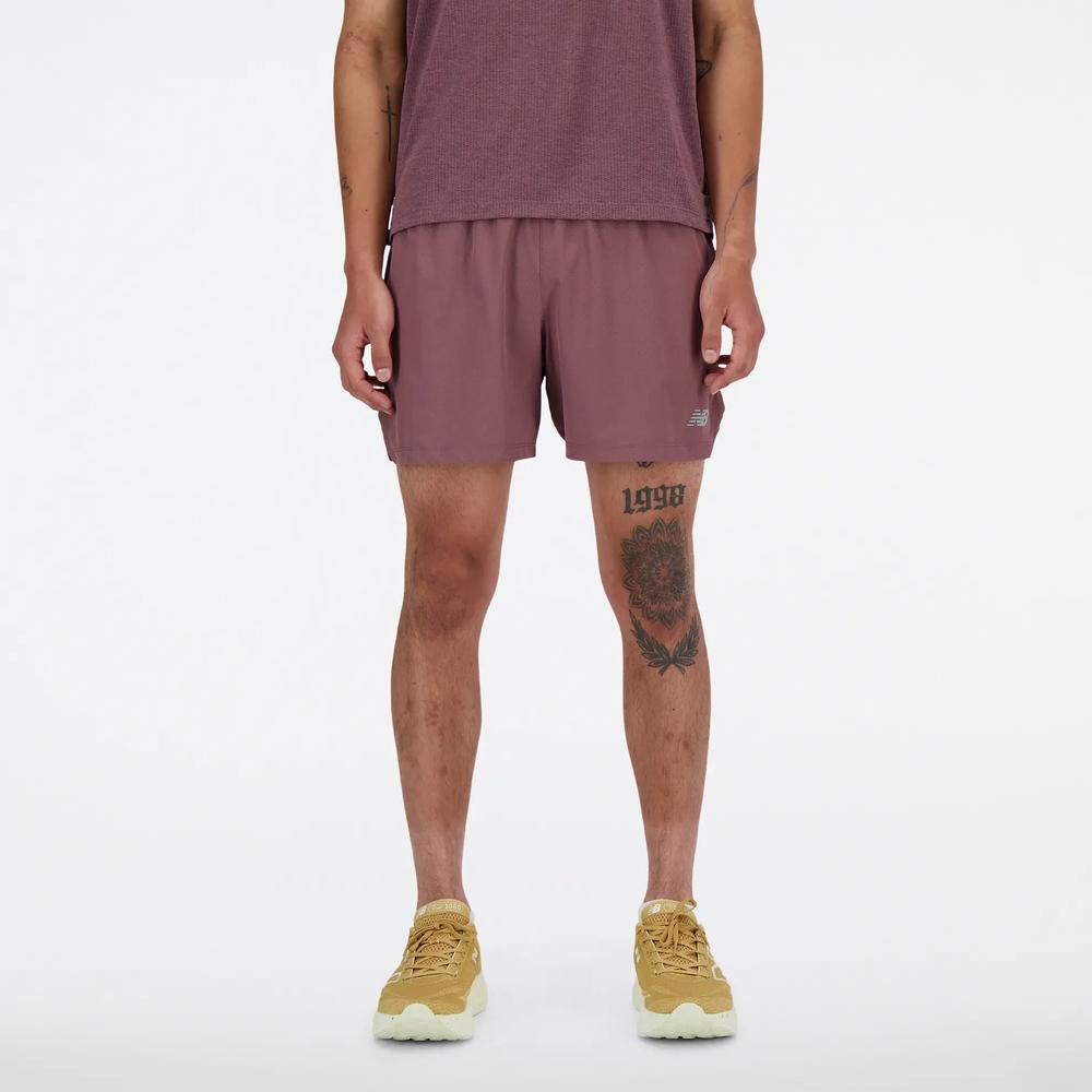 Férfi futónadrág New Balance MS41286LIE - gesztenyebarna