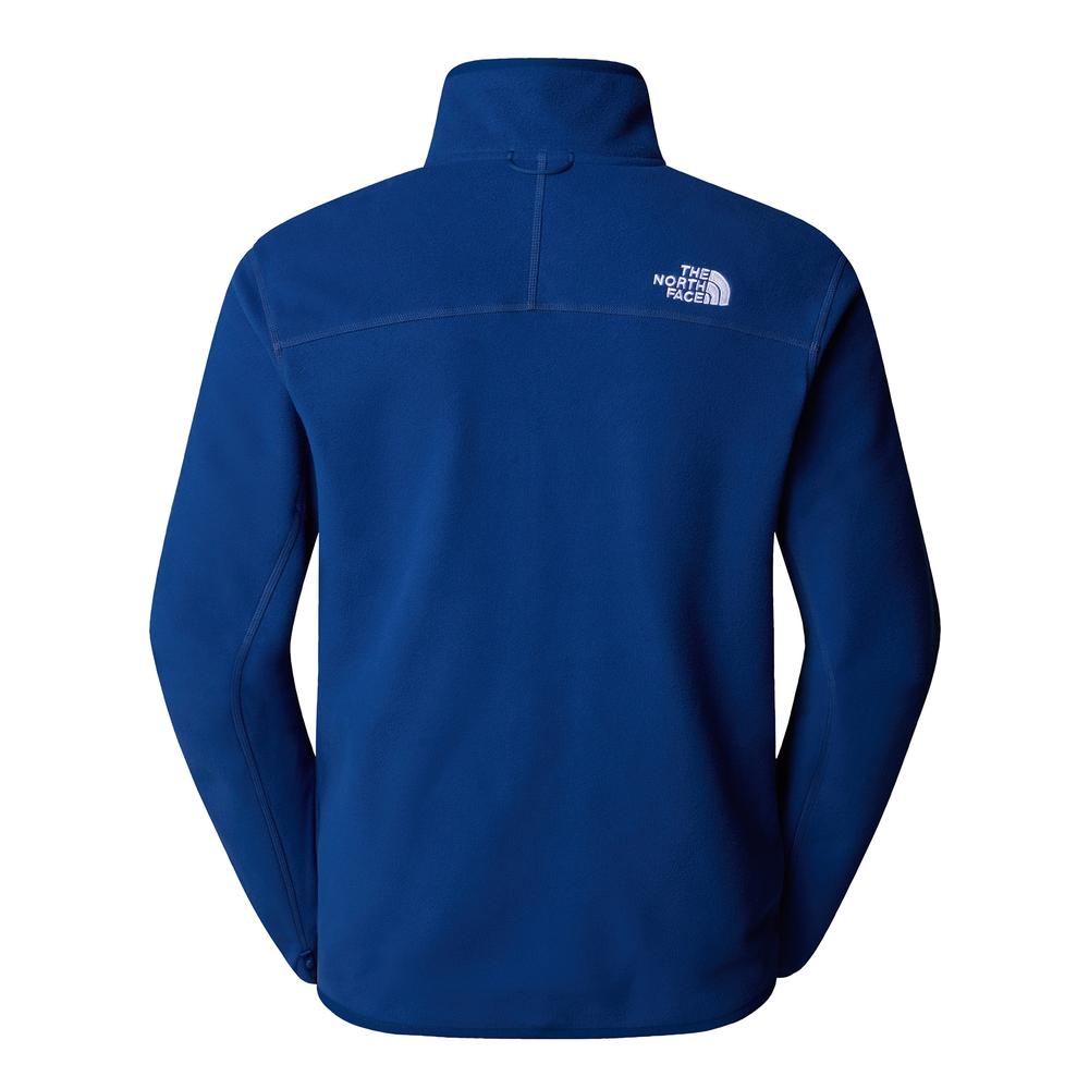Férfi pulóver The North Face 100 Glacier Full-Zip Fleece 0A855XD1R1 - sötétkék