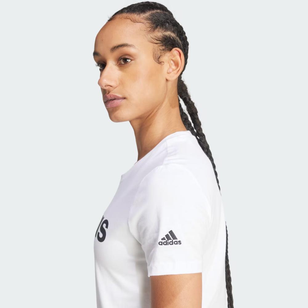 Póló adidas Sportswear Loungwear Essentials Slim Logo GL0768 - fehér