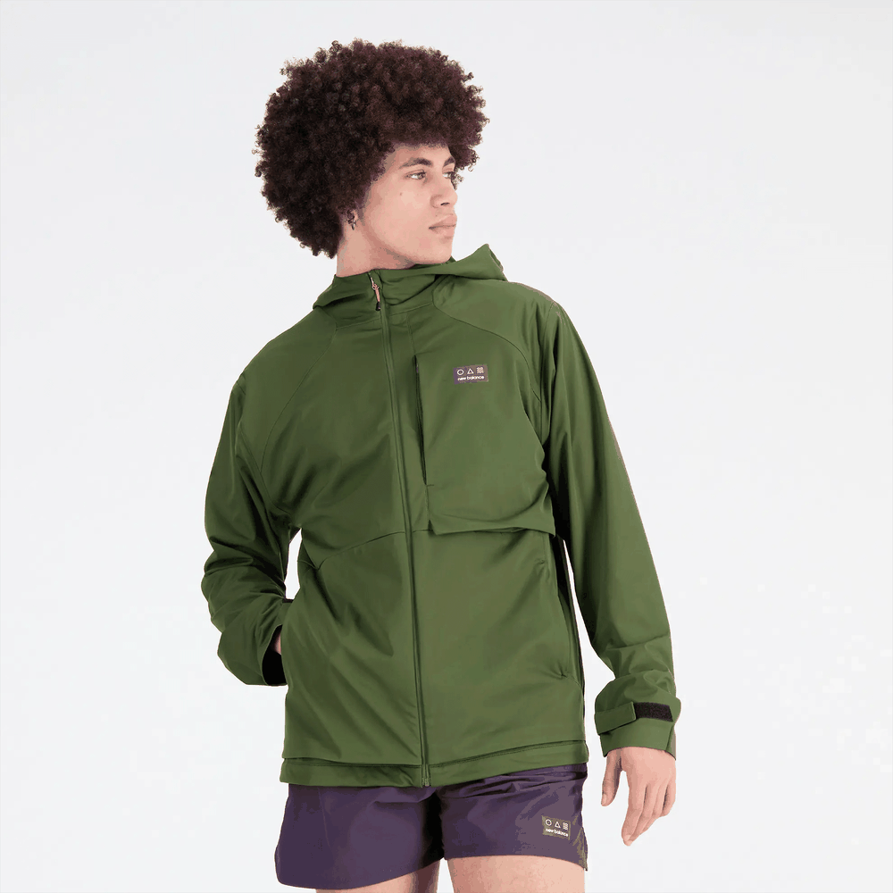 Férfi téli kabát New Balance MJ33276KOU - zöld