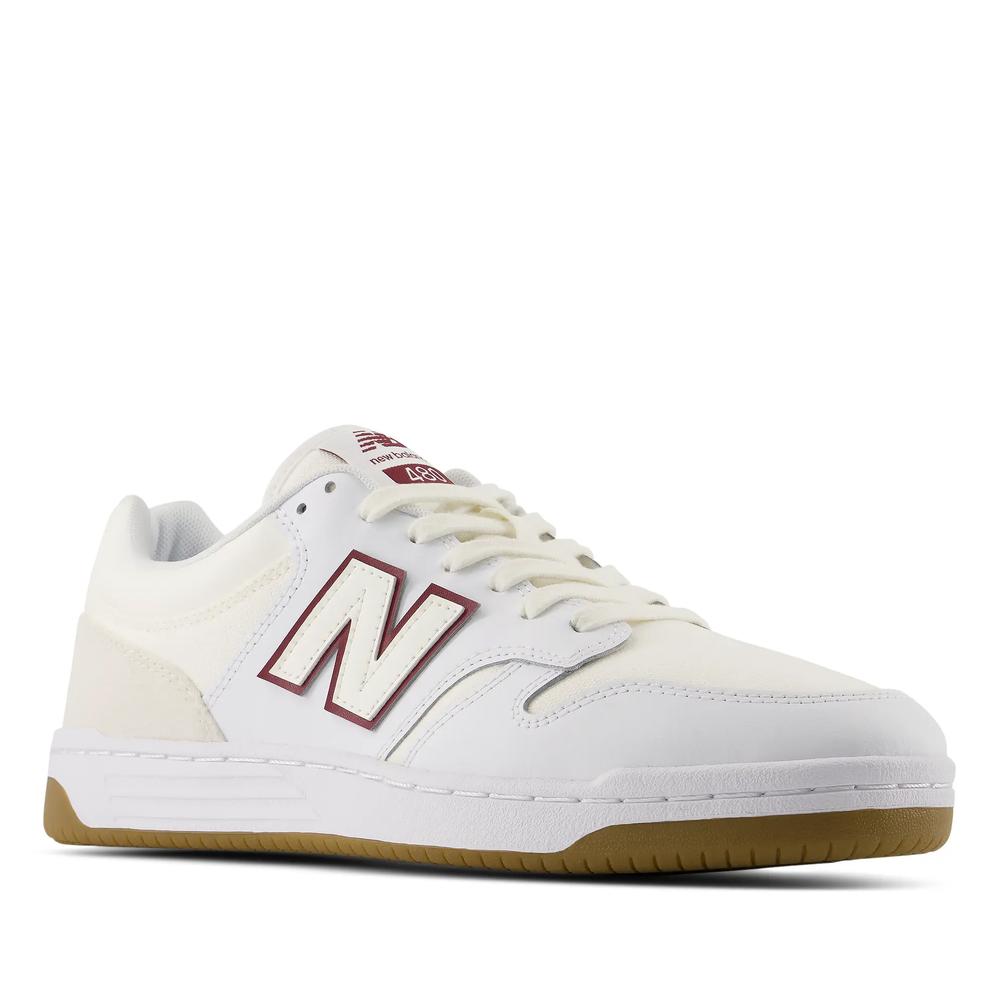 Unisex cipő New Balance U480P1BB - fehér