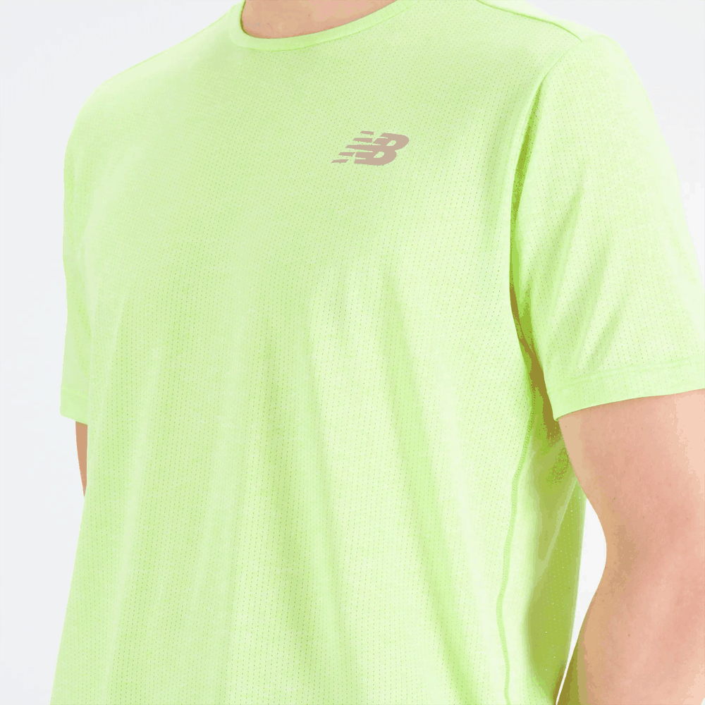 Edzőpóló New Balance MT21262TWY – zöld