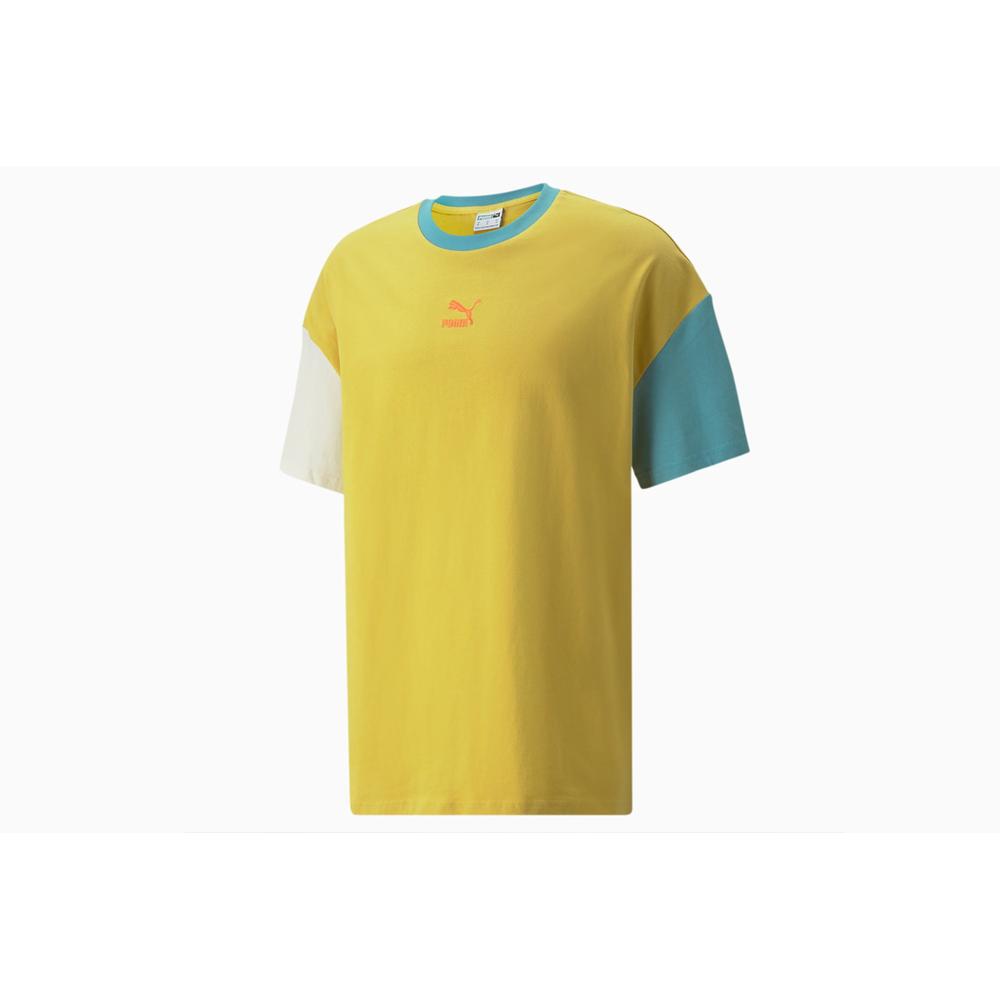 Póló Puma Classics Block Boxy 534603-31 - többszínű