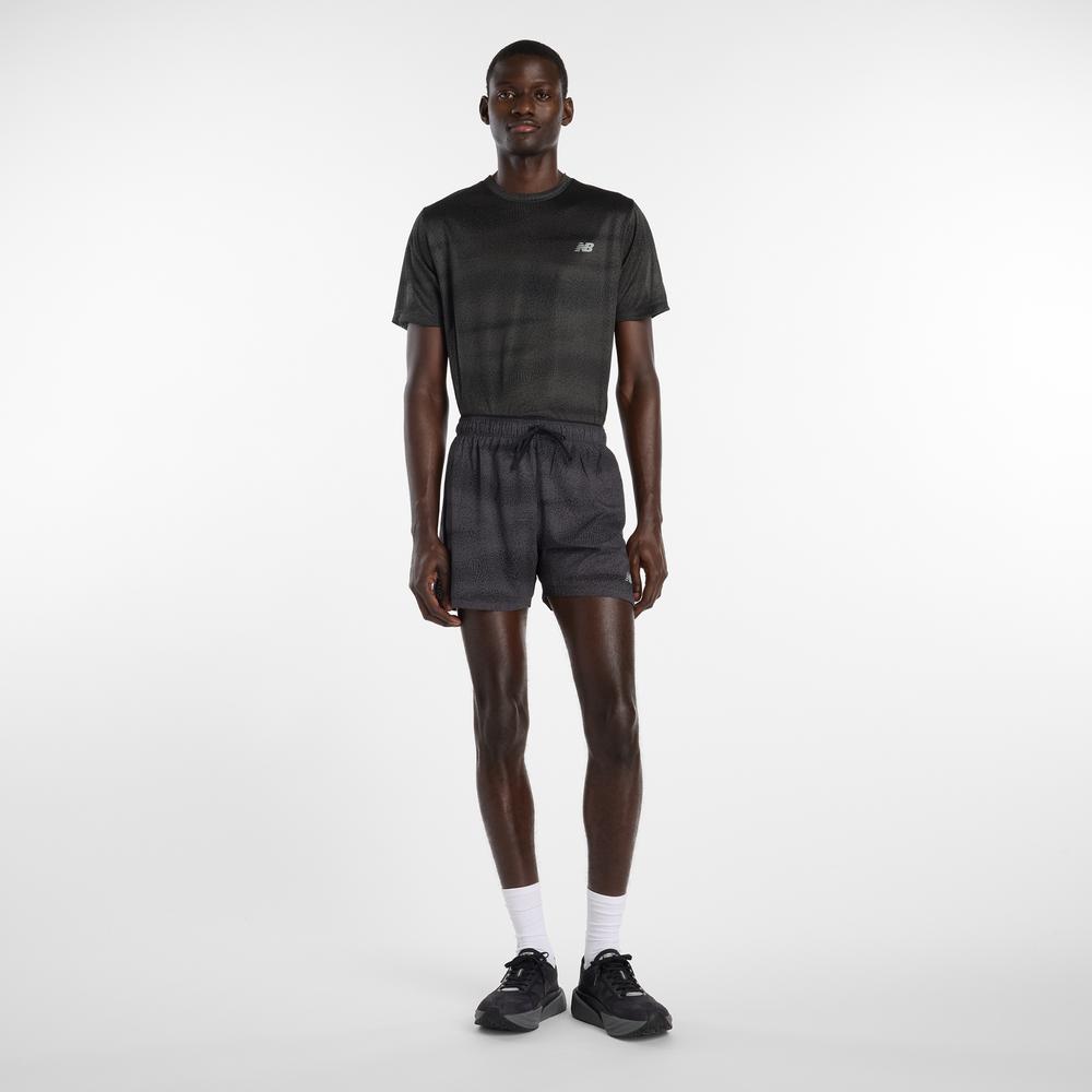 Férfi futópóló New Balance MT61G4S7BGR - fekete