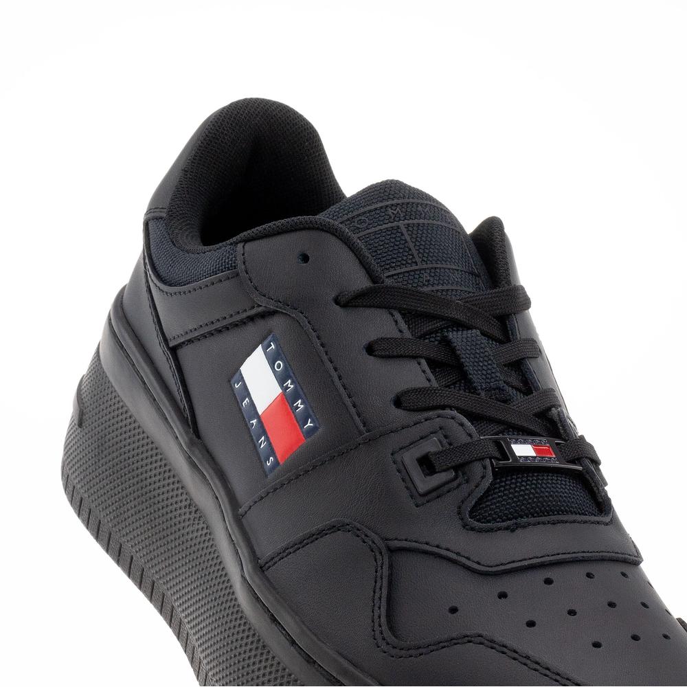 Cipő Tommy Hilfiger TJW Retro Basket Flatform Ess EN0EN02506-BDS - fekete