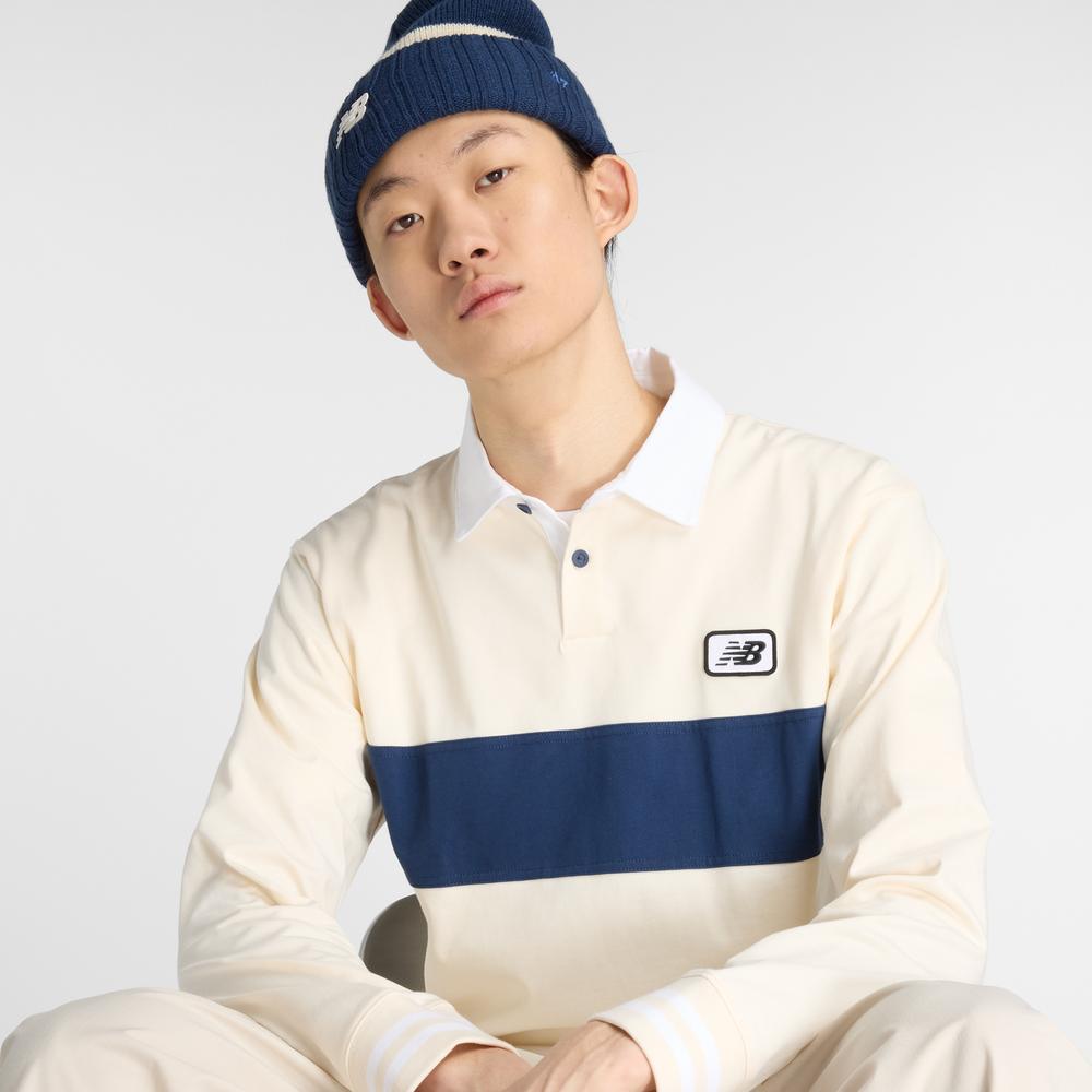 Férfi Ing New Balance MT53533PEF - bézs