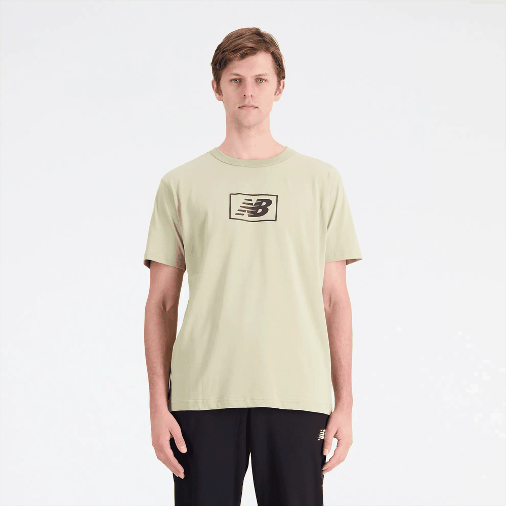 Férfi póló New Balance MT33512FUG - zöld
