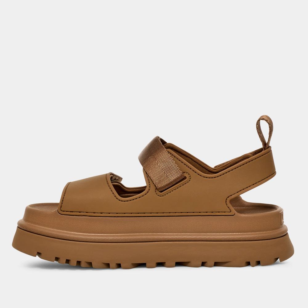 Szandál női Ugg GoldenGlow 1152685-BRWN - barna