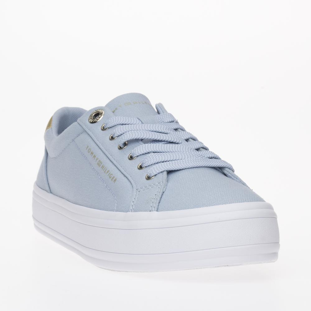 Cipő Tommy Hilfiger Essential Vulc Canvas FW0FW07682-C1O - kék