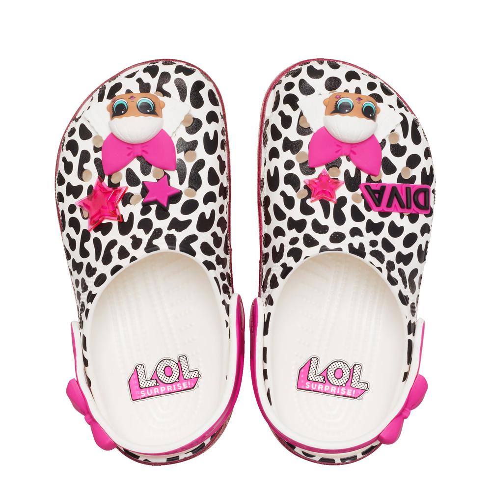 Flip Flop Crocs Kid's L.O.L. Surprise Diva Classic Clog 209465-100 - többszínű