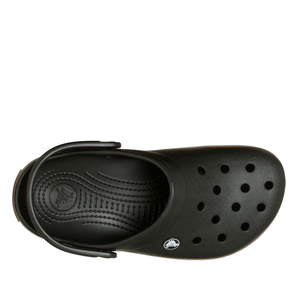 Flip Flop férfi Crocs Crocband Gum Clog 212756-001 - fekete