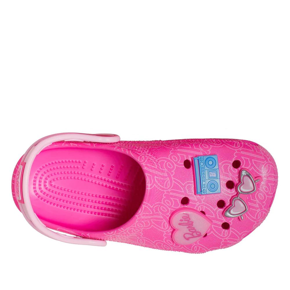 Gyerek flip flop Crocs Barbie Classic Clog 211406-90H - rózsaszín