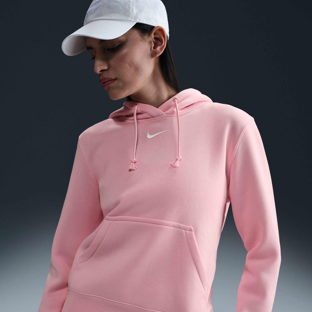 Pulóver női Nike Sportswear Phoenix Fleece HF6839-690 - rózsaszín